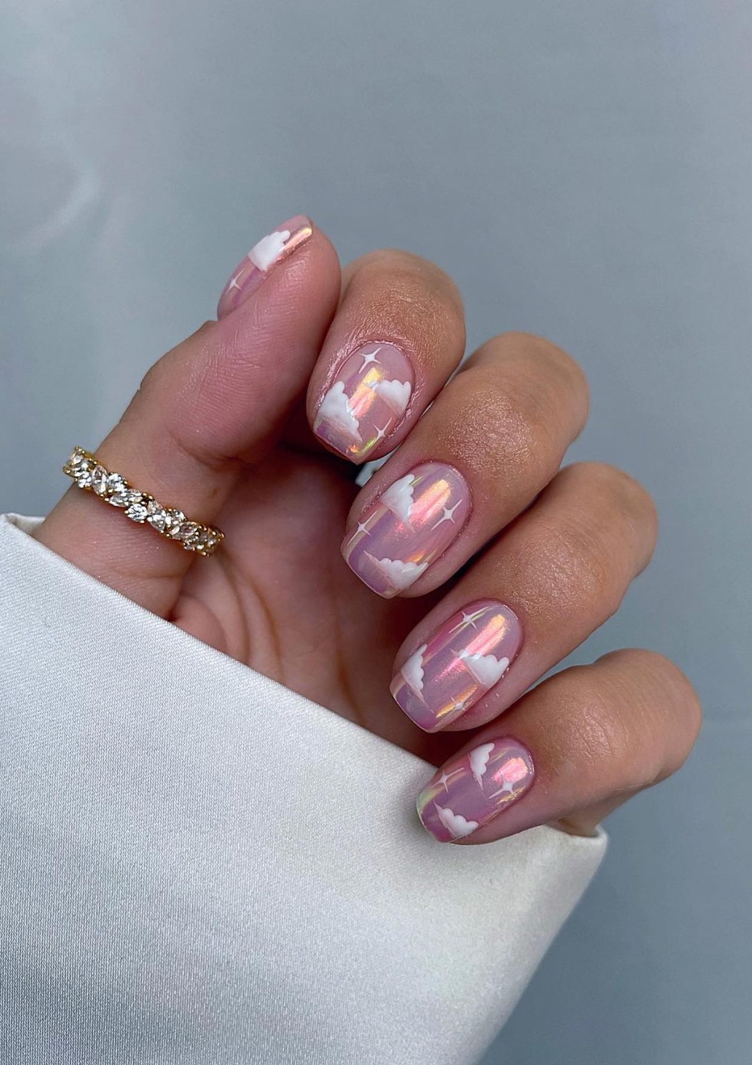 27 Dreamy Cloud Nails Ideas