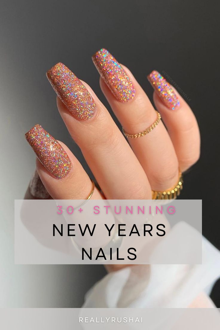 33 New Years Nails Ideas