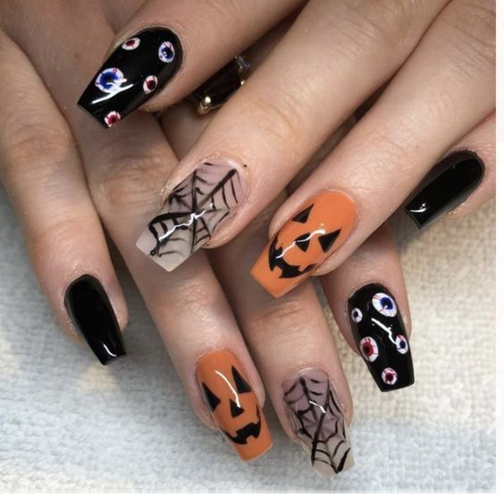 30 Scarygood Halloween Nails Ideas
